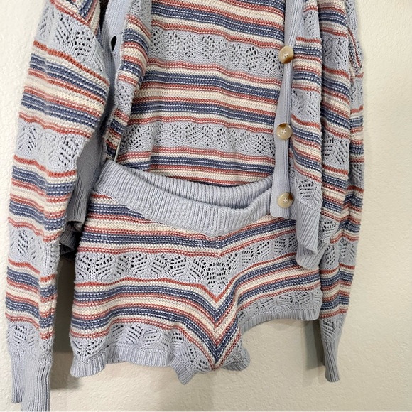 Forever 21 Pointelle Knit Sweater & Shorts Set - Picture 6 of 7